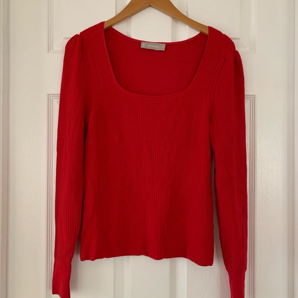 Everlane Square Neck Rib Knit - Picture 2 of 5